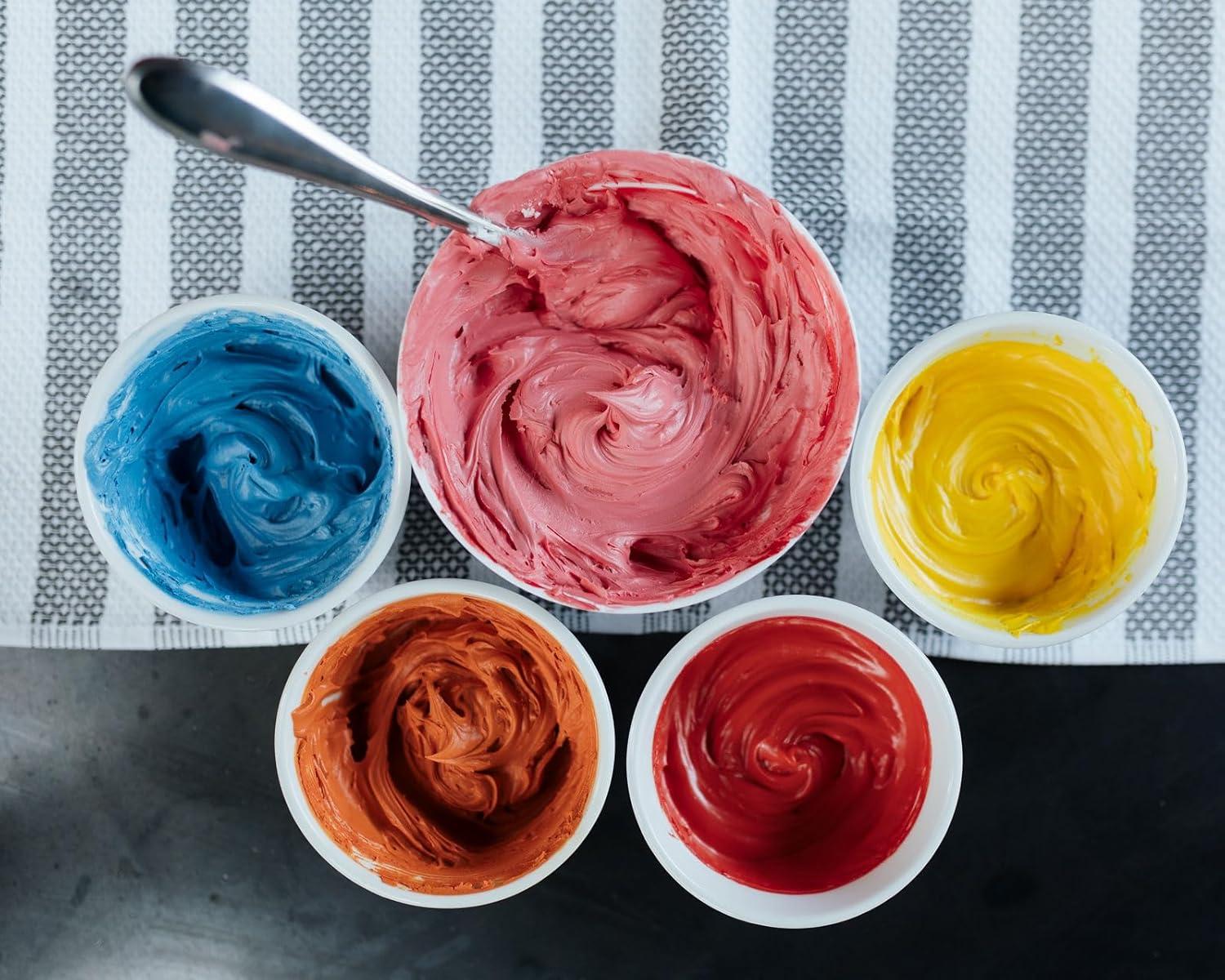 image:imageNatural Liquid Food Coloring Set PlantBased DyeFree NonGMO AllergenFree 3 Bottles Red Yellow Blue 1265 oz India Tree Natures Colors