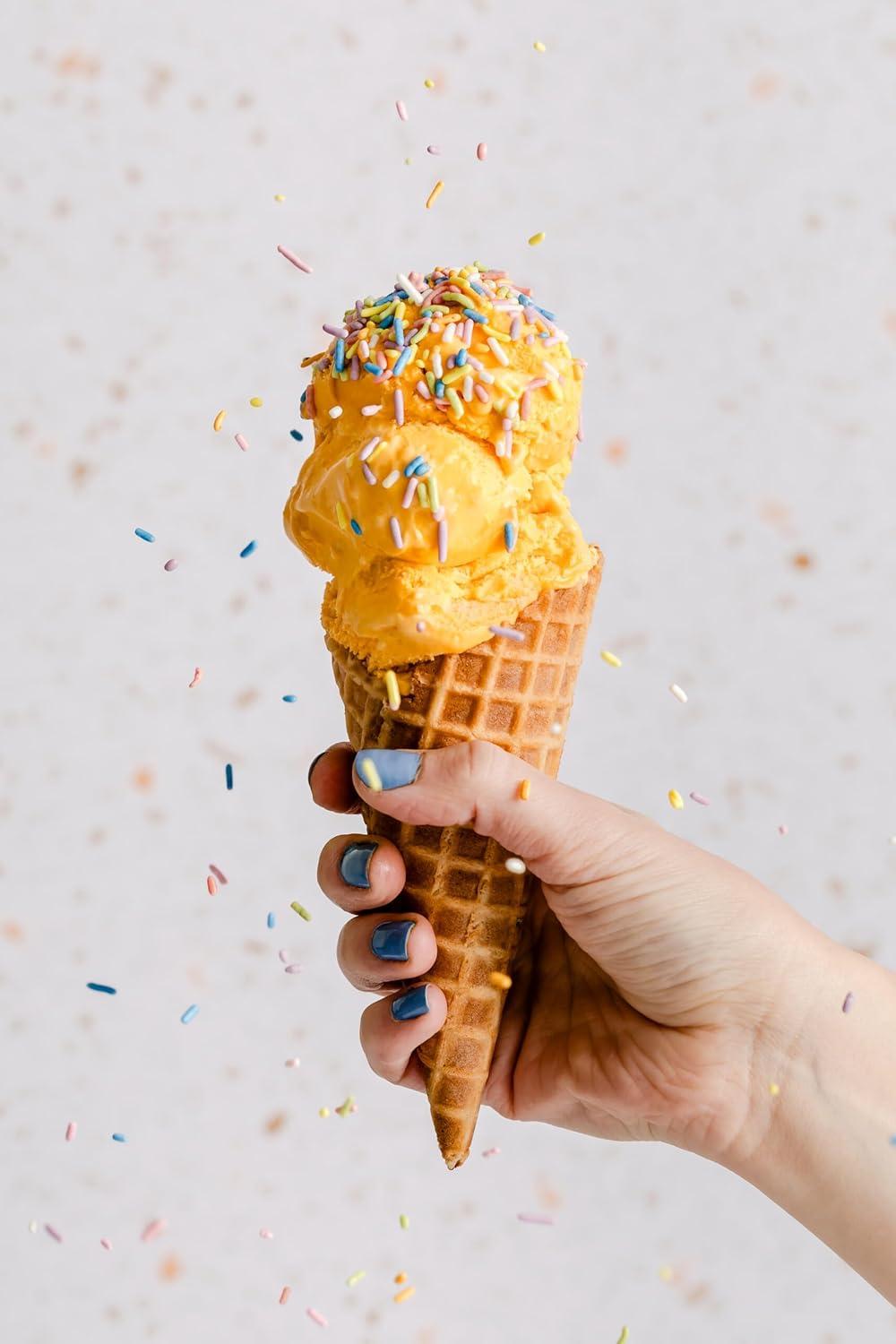 image:imagePastel Rainbow Sprinkles DyeFree AllergenFree PlantBased Colors 29 lb Canister India Tree Natures Colors30 oz
