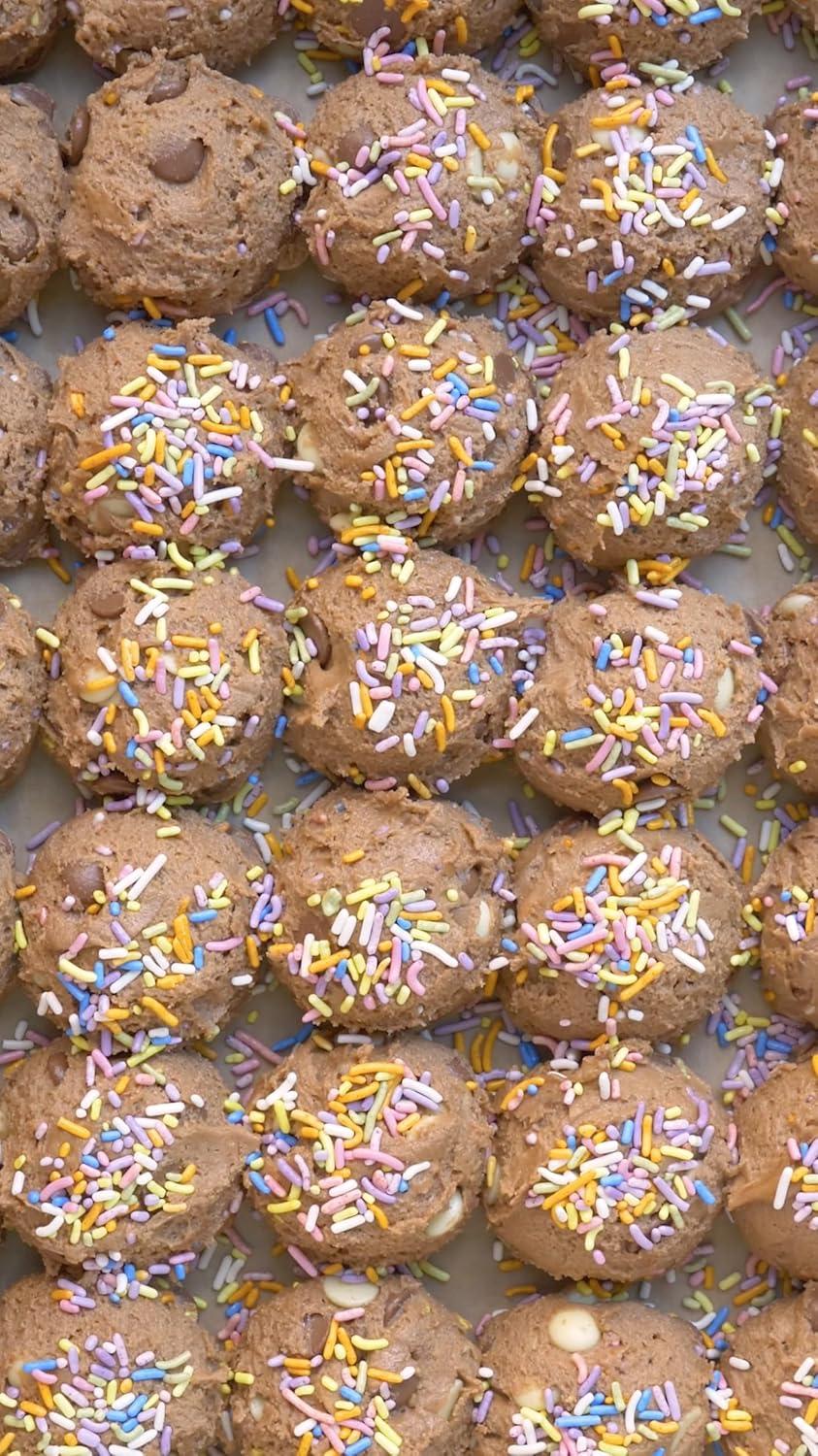image:imagePastel Rainbow Sprinkles DyeFree AllergenFree PlantBased Colors 29 lb Canister India Tree Natures Colors6 Ounce Pack of 1
