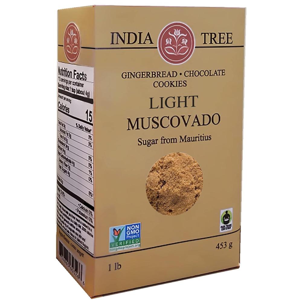 image:imageIndia Tree Dark Muscovado Sugar 1 lb Pack of 4Light