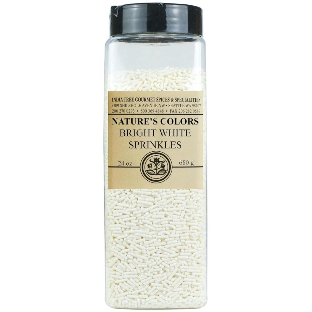 image:imageIndia Tree Natures Colors Bright Purple Sprinkles 24 oz Vegan NonGMO Natural AllergenFree Red3 FreeWhite