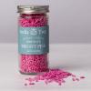 Bright Pink Sprinkles – Vegan, Non-GMO, Dye-Free, Allergen-Free, 3 oz Jar – India Tree Nature’s Colors(Bright Pink)