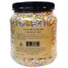 Pastel Rainbow Sprinkles – Dye-Free, Allergen-Free, Plant-Based Colors, 2.9 lb Canister – India Tree Nature’s Colors(2.9 Pound (Pack of 1))
