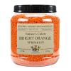 Bright Pink Sprinkles – Vegan, Non-GMO, Dye-Free, Allergen-Free, 3 oz Jar – India Tree Nature’s Colors(Bright Orange)