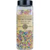 Pastel Rainbow Sprinkles – Dye-Free, Allergen-Free, Plant-Based Colors, 2.9 lb Canister – India Tree Nature’s Colors(24 oz)