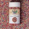 Rainbow Nonpareils – Dye-Free, Vegan, Allergen-Free, Plant-Based Colors, 3.3 oz Jar – India Tree Nature’s Colors(3.3 oz)