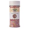 Rainbow Nonpareils – Dye-Free, Vegan, Allergen-Free, Plant-Based Colors, 3.3 oz Jar – India Tree Nature’s Colors(7 oz)
