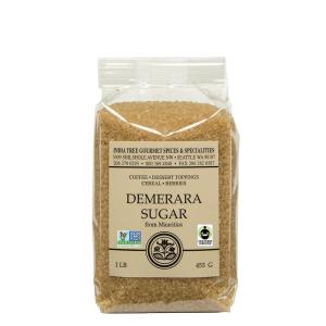 India Tree Demerara Sugar, 1.75 lb | Vegan, Non-GMO, Gluten-Free and Fair Trade Unrefined Cane Sugar with Rich Molasses & Crunchy Crystals from Mauritius(Caramel)
