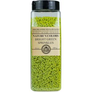 India Tree Nature’s Colors Bright Purple Sprinkles, 24 oz | Vegan, Non-GMO, Natural, Allergen-Free, Red-3 Free(Green)