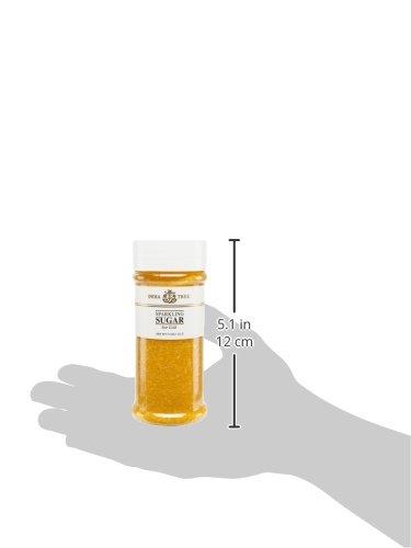 image:imageIndia Tree Gold Sparkling Sugar 75 oz Vibrant Decorating Sugar for Cakes Cookies amp Holiday DessertsStar Gold