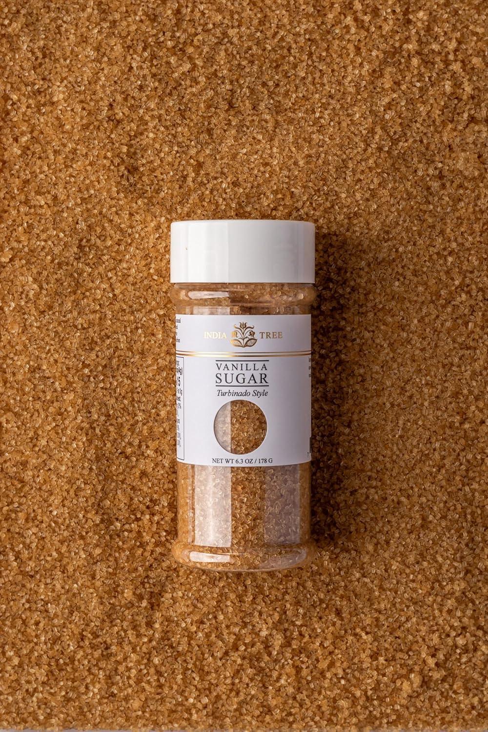 image:imageIndia Tree Sugar Vanilla Organic 63 OunceVanilla
