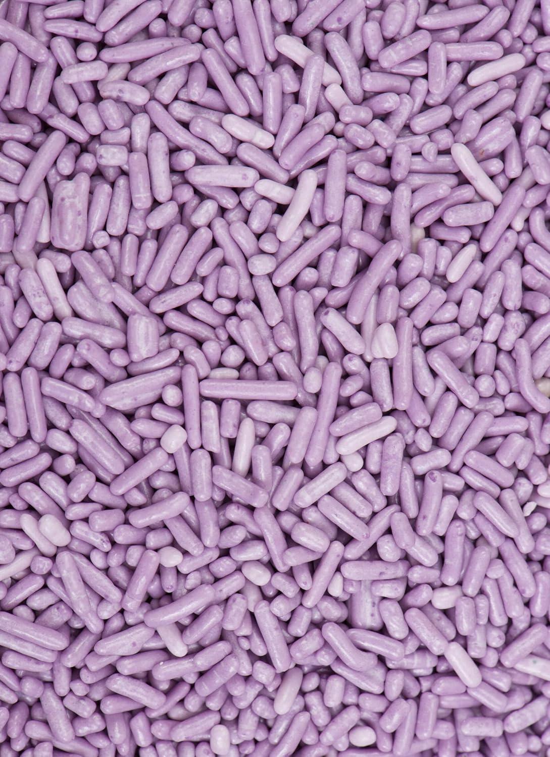 image:imageNatures Colors Purple Sugar Sprinkles for Baking and Decorating 29 Lb Canister Pack of 1