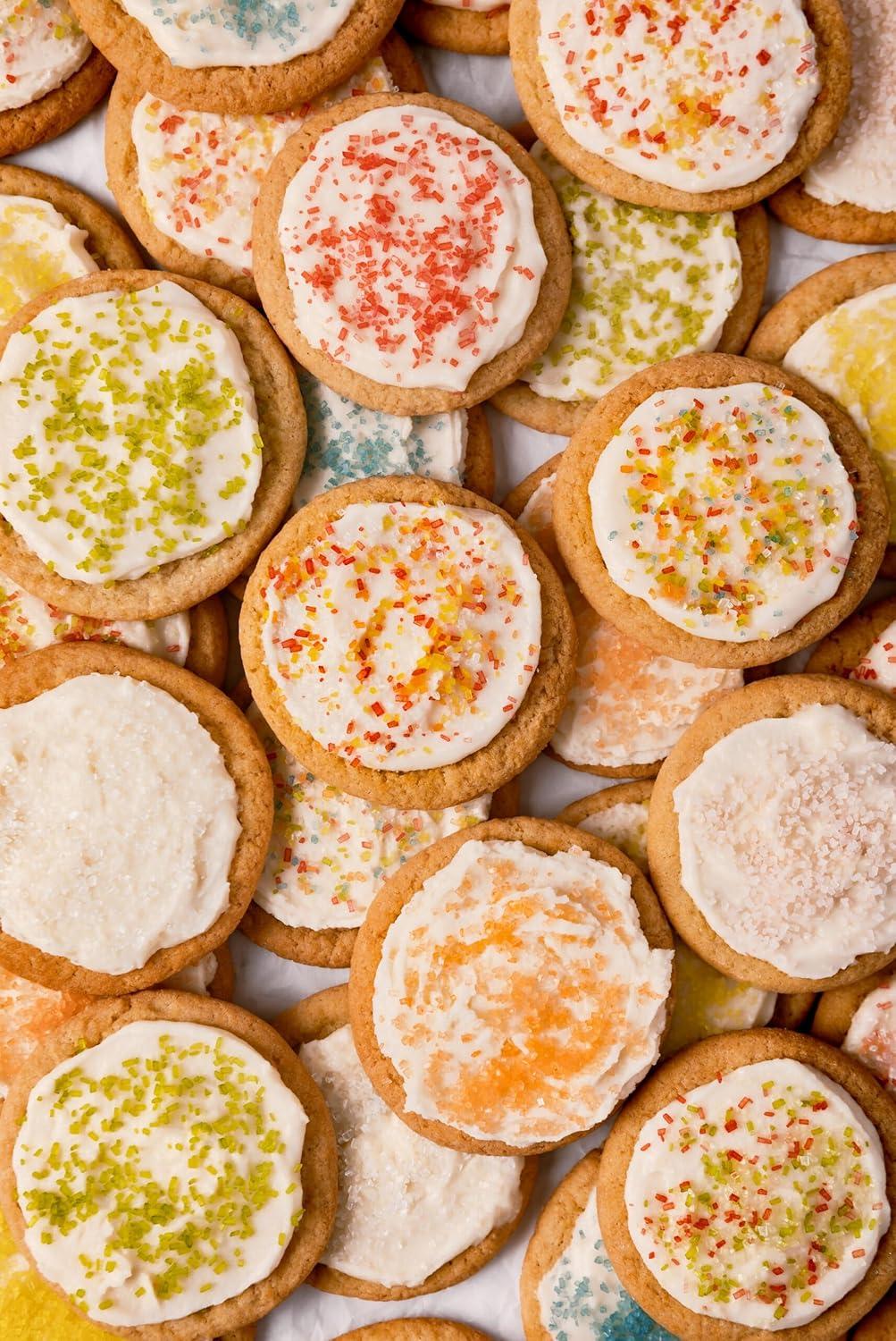image:imageNatures Colors White Sugar Pure Sugar Sprinkles for Baking and Decorating Small 33 Oz Jar Pack of 1