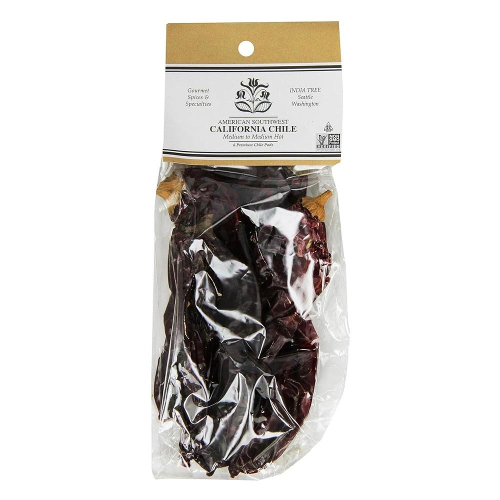 image:imageIndia Tree California Chile Caravan PremiumQuality amp Bold Spice Flavors 6 Pods Pack of 4