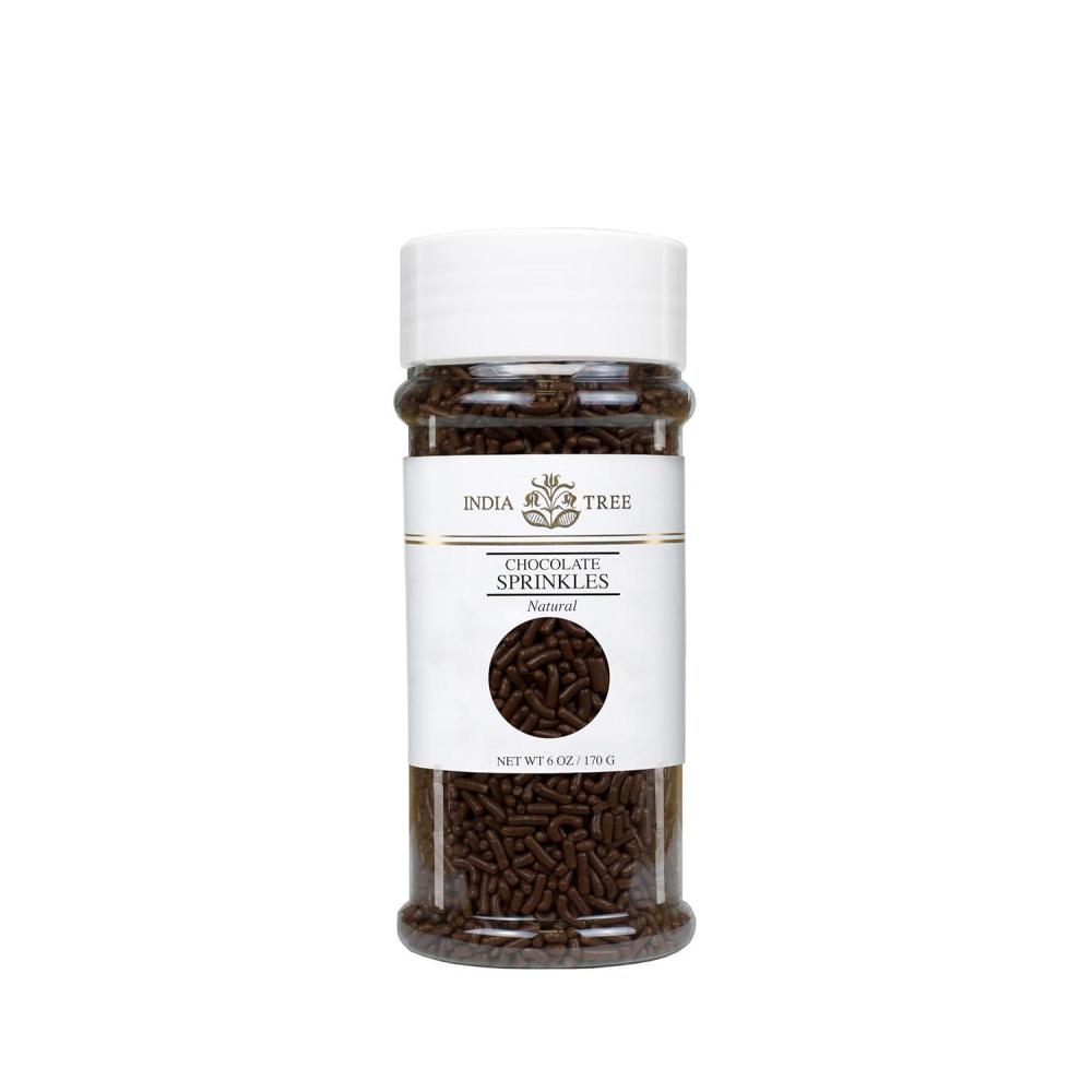 image:imageIndia Tree Natural Chocolate Sprinkles 6 oz Vegan NonGMO