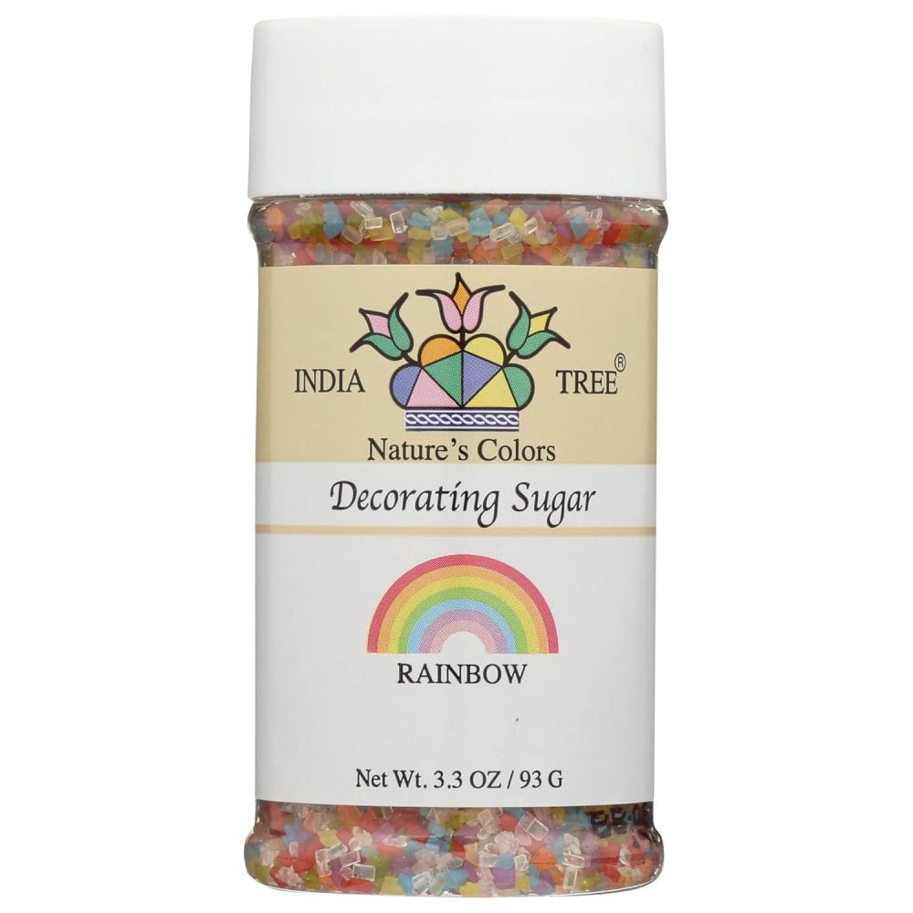 image:imageIndia Tree Natures Colors Rainbow Mix Decorating Sugar 33 Ounce