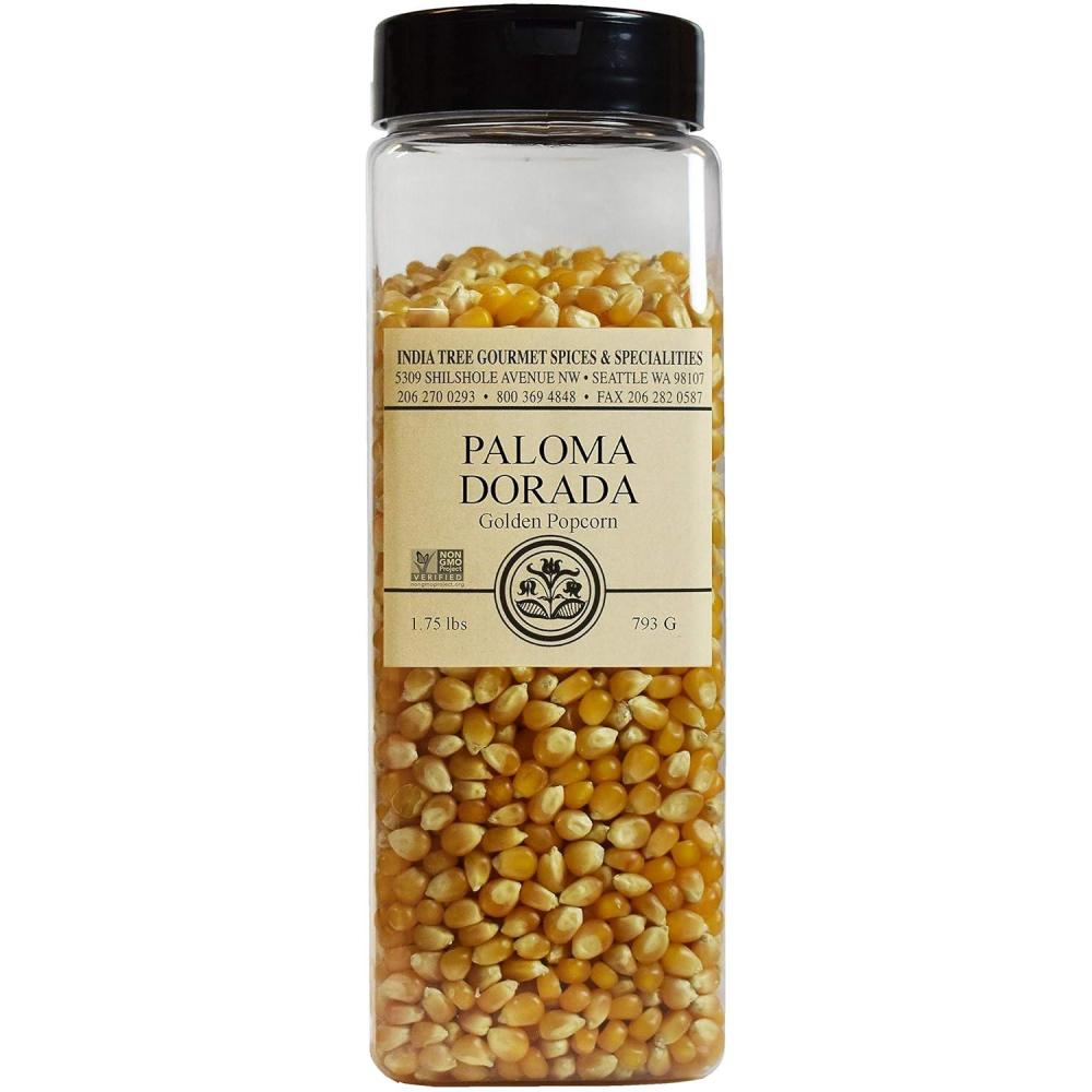 image:imageIndia Tree Paloma Dorada Popcorn 175 lb Pure amp Healthy USA Grown Single Ingredient28 Ounce Pack of 1