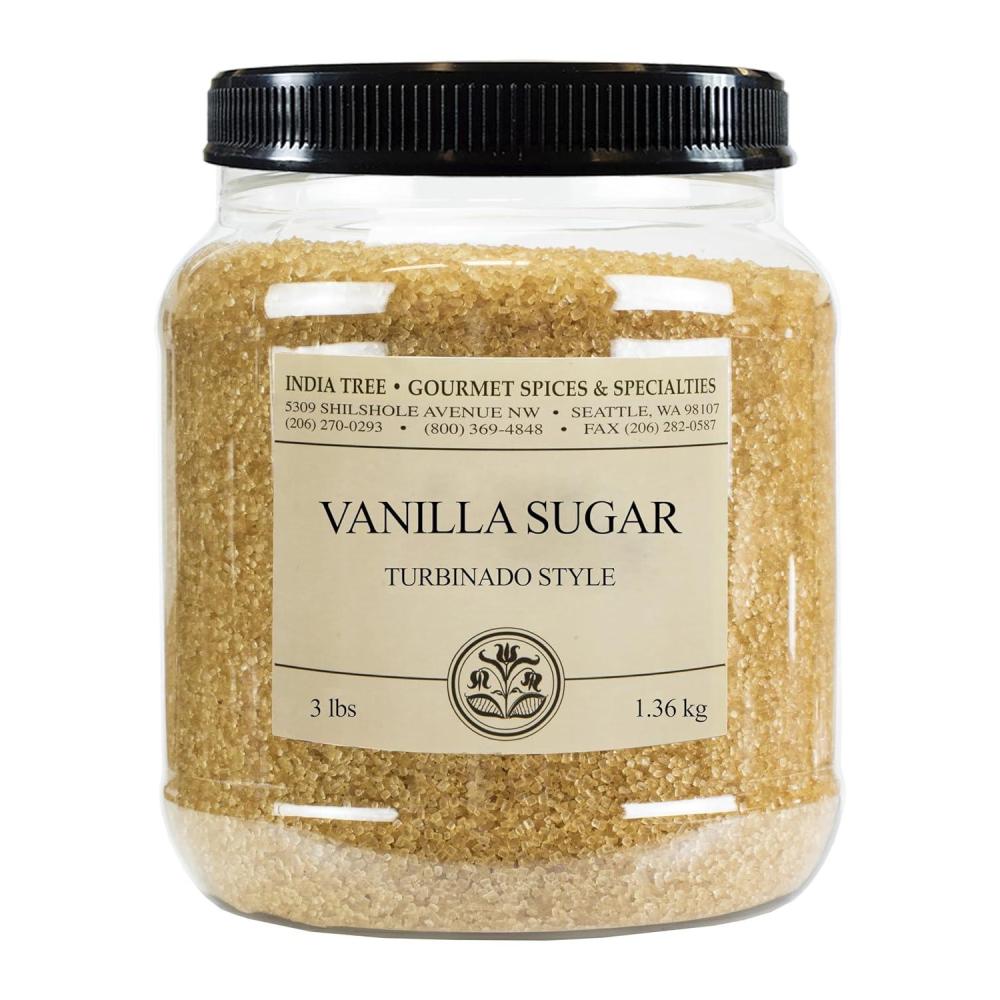image:imageIndia Tree Sugar Vanilla Organic 63 OunceVanilla