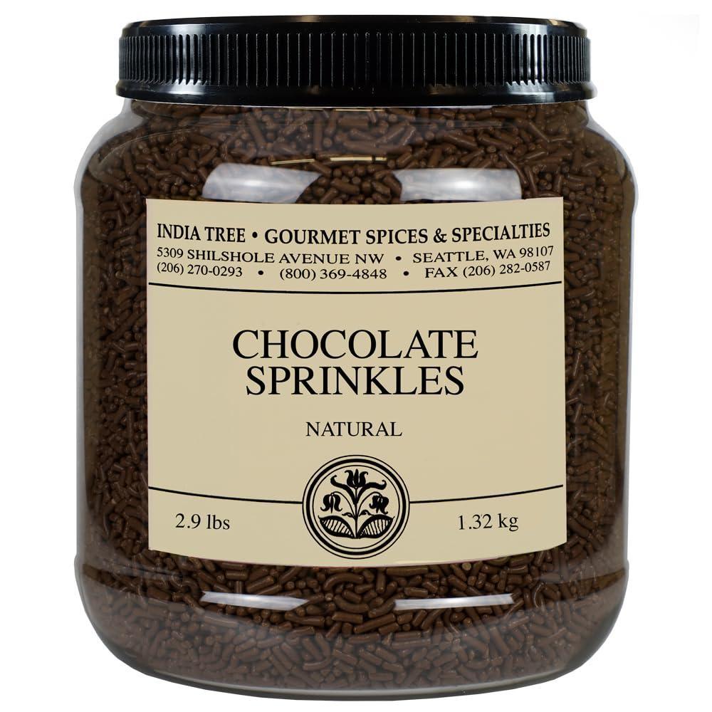 image:imageNatural Chocolate Sprinkles India Tree 29 lb Bulk Vegan NonGMO AllergenFree No Artificial Flavors