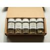 India Tree Mediterranean Spice Gift Pack – Aleppo Pepper, Sumac, Za’atar, Ras El Hanout, and Saffron – 7.37 Ounces Total(Kitchen Herb Spices)