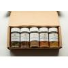 India Tree Mediterranean Spice Gift Pack – Aleppo Pepper, Sumac, Za’atar, Ras El Hanout, and Saffron – 7.37 Ounces Total(South Asian Spices)