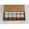 India Tree Mediterranean Spice Gift Pack – Aleppo Pepper, Sumac, Za’atar, Ras El Hanout, and Saffron – 7.37 Ounces Total(Southwest Spices)