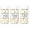 India Tree Winter Wonderland White Snowflake Sprinkles, 1.7 oz Jar (2-Pack) | Edible Snowflakes for Holiday & Winter Baking