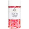 India Tree Gold Sparkling Sugar, 7.5 oz | Vibrant Decorating Sugar for Cakes, Cookies & Holiday Desserts(Cherry Pink)