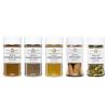 India Tree Mediterranean Spice Gift Pack – Aleppo Pepper, Sumac, Za’atar, Ras El Hanout, and Saffron – 7.37 Ounces Total(South Asian Spices)