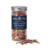 India Tree Nature’s Colors Natural Rainbow Confetti Cake Decorations, 2.3 oz | Naturally Colored Baking Sprinkles for Cakes and Cookies, Top 9 Allergen Free, Red 3 Free, Made Without Artificial Dyes(2.8 Ounce)