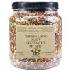 India Tree Nature’s Colors Natural Rainbow Confetti Cake Decorations, 2.3 oz | Naturally Colored Baking Sprinkles for Cakes and Cookies, Top 9 Allergen Free, Red 3 Free, Made Without Artificial Dyes(2.4 Ounce (Pack of 1))