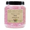 India Tree Nature’s Colors Pink Sprinkles, 2.9 lb Canister