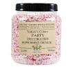 India Tree Peppermint Crunch | Dye-Free Red & White Sprinkles for Cakes, Cookies, and More | 1.5 Pound Pantry Pack, Single(2.4 Lb)