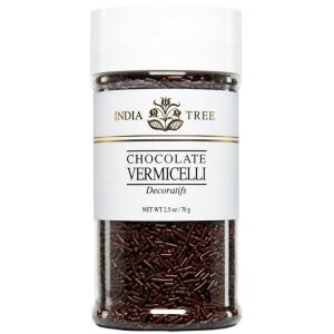 India Tree Chocolate Vermicelli, 2.5 oz (Pack of 3)