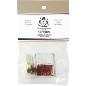 India Tree Saffron Threads, 1 gram(0.03 Ounce (Pack of 1))