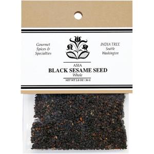 India Tree Sesame Seed Black, 2.0-Ounce (Pack of 4)