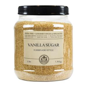 India Tree Sugar Vanilla, Organic, 6.3 Ounce(Vanilla)