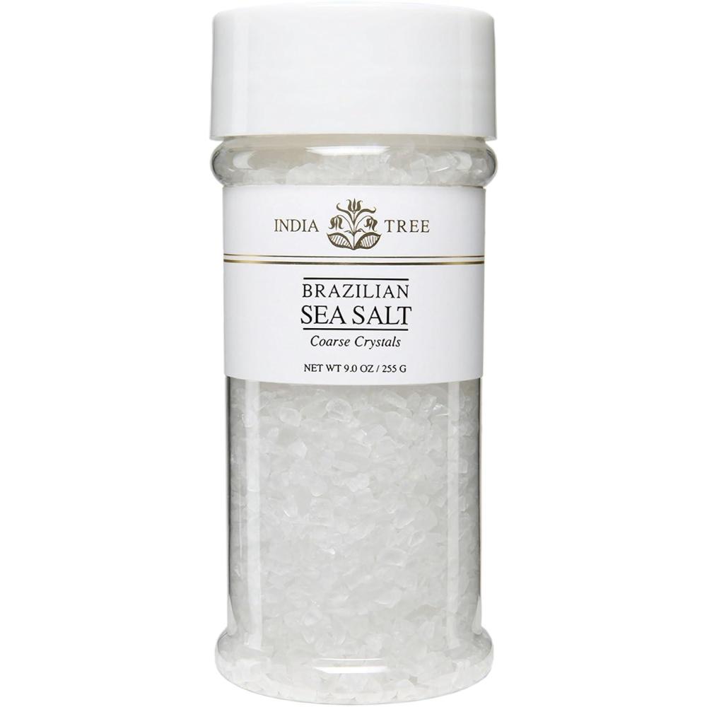 image:imageIndia Tree Coarse Sea Salt 9 oz NonGMO Coarse Pacific Sea Salt Natural Large Crystals