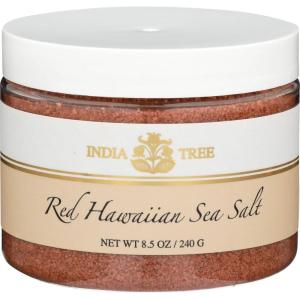 India Tree Hawaiian Red Sea Salt, 8.5 Oz (Pack of 2)