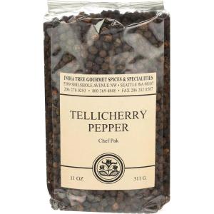 India Tree Tellicherry Pepper, 11 oz(11 Ounce (Pack of 1))