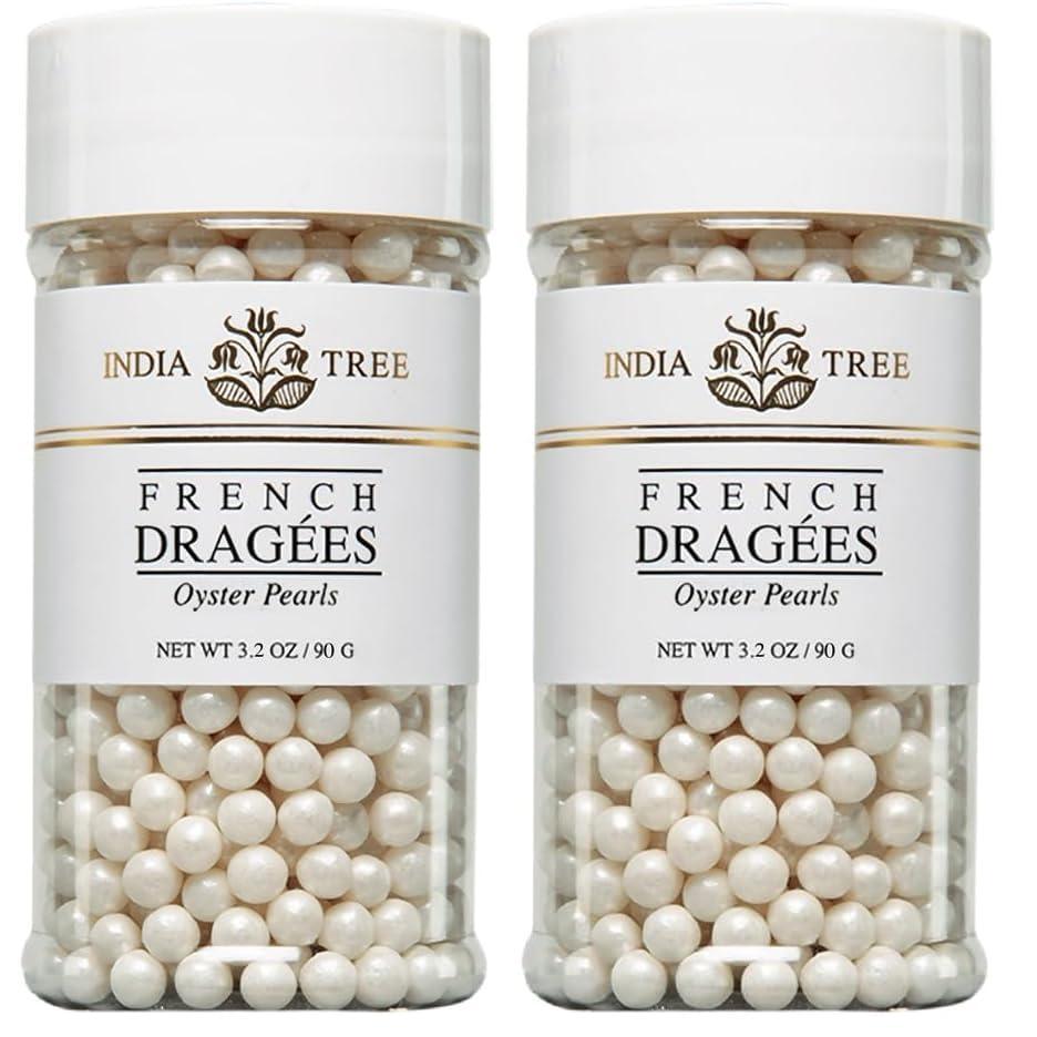 image:imageIndia Tree Oyster Pearl Dragees 32 oz32 Ounces Pack of 2