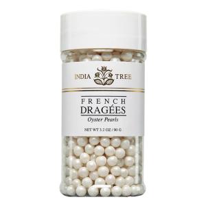 India Tree Oyster Pearl Dragees, 3.2 oz(3.2 Ounces)